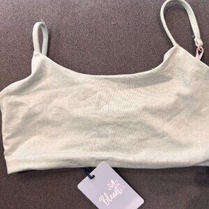 NWT - Grey and Pink Reversible Bluet Training Bra - Size 12